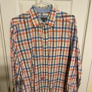 Colorful Plaid Men's Shirt